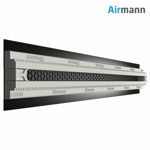 Oro difuzorius Airmann LINE 1 plyšio gipsinis priglaistomas 1