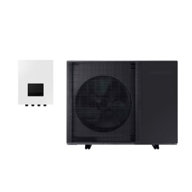 Samsung oras-vanduo EHS MONO Quiet 8 kW vienfazis su valdymo automatika Samsung oras-vanduo EHS MONO Quiet 8 kW vienfazis su valdymo automatika