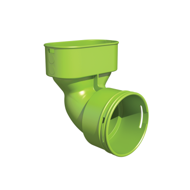 AE34c-AE35cs plastikinis adapteris DN75 - 100 x 50mm Air Excellent AE34c-AE35cs plastikinis adapteris DN75 - 100 x 50mm Air Excellent