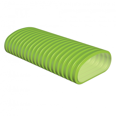 AE35sc pusiau lankstus ovalus PE ortakis Air Excellent 100 x 50 mm, 50m rulonas AE35sc pusiau lankstus ovalus PE ortakis Air Excellent 100 x 50 mm, 50m rulonas