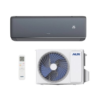 AUX Q-Smart Premium Grey AUX-24QB 6.7/7.2 kW Sieninis šilumos siurblys oras-oras AUX Q-Smart Premium Grey AUX-24QB 6.7/7.2 kW Sieninis šilumos siurblys oras-oras