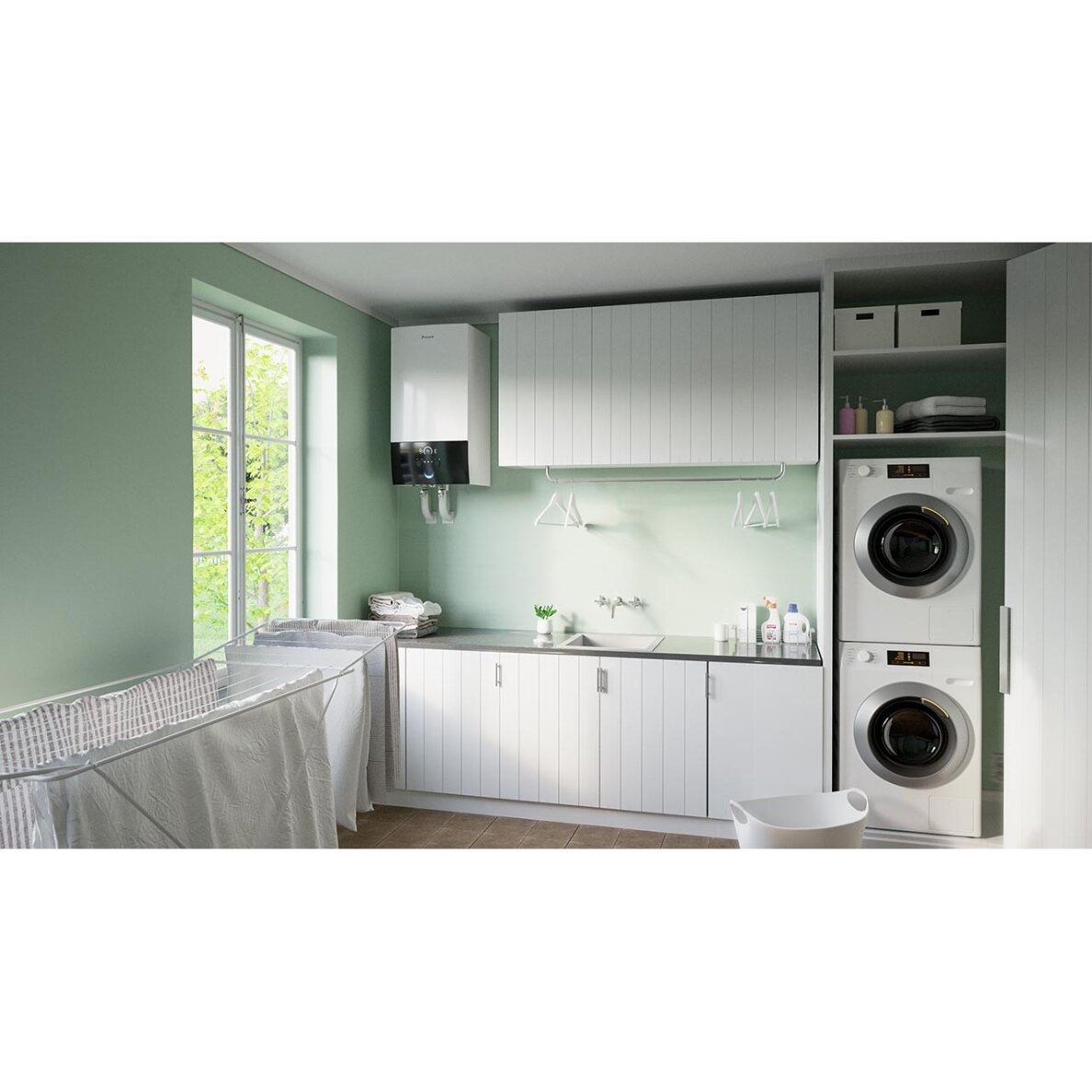 Daikin Altherma 3 R 9,37 kW šilumos siurblys oras-vanduo, 9 kW el. tenas 3