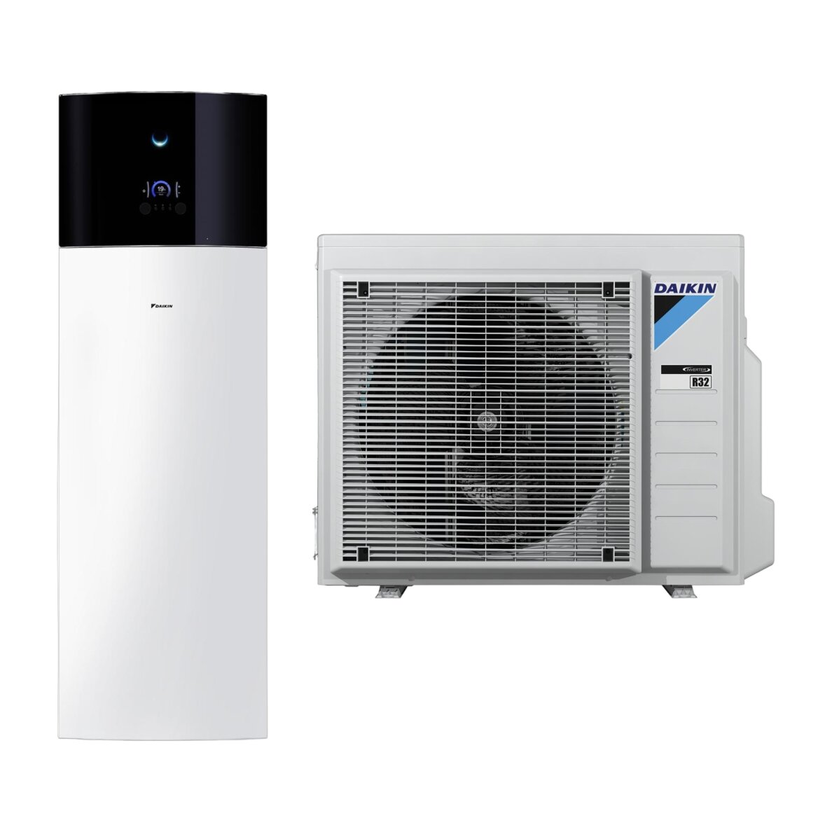 Daikin Altherma 3 R 9,37 kW šilumos siurblys oras-vanduo su 230 l talpa, 6 kW el. tenas