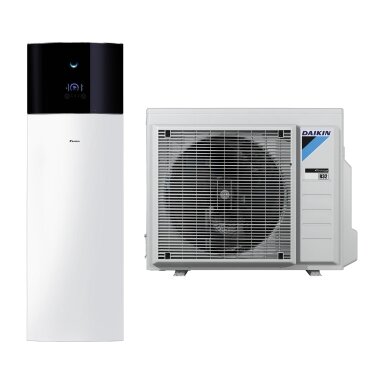 Daikin Altherma 3 R 6,41 kW šilumos siurblys oras-vanduo su 230 l talpa, 6 kW el. tenas Daikin Altherma 3 R 6,41 kW šilumos siurblys oras-vanduo su 230 l talpa, 6 kW el. tenas