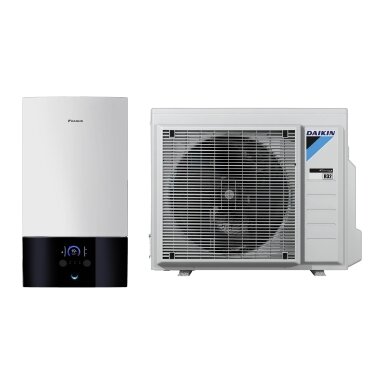 Daikin Altherma 3 R 9,37 kW šilumos siurblys oras-vanduo, 9 kW el. tenas Daikin Altherma 3 R 9,37 kW šilumos siurblys oras-vanduo, 9 kW el. tenas