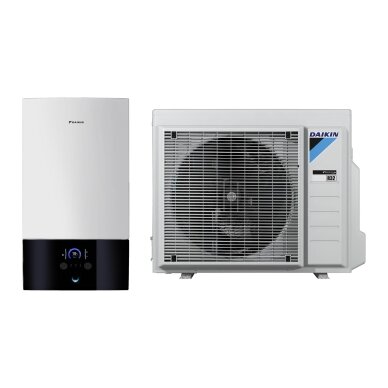 Daikin Altherma 3 R 9,37 kW šilumos siurblys oras-vanduo, 9 kW el. tenas Daikin Altherma 3 R 9,37 kW šilumos siurblys oras-vanduo, 9 kW el. tenas