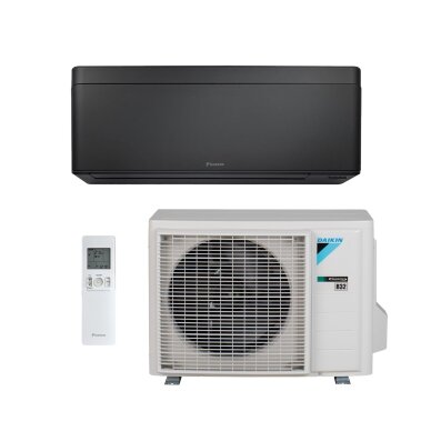 Daikin Stylish FTXA35CB / RXA35A8 3,4/4,0 kW Sieninis šilumos siurblys oras-oras (juodas) Daikin Stylish FTXA35CB / RXA35A8 3,4/4,0 kW Sieninis šilumos siurblys oras-oras (juodas)
