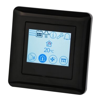Flexit NordicPanel valdymo pultas (juodas) Flexit NordicPanel valdymo pultas (juodas)