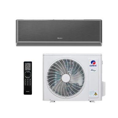 Gree Airy Black 5,3/5,6 kW Sieninis šilumos siurblys oras-oras