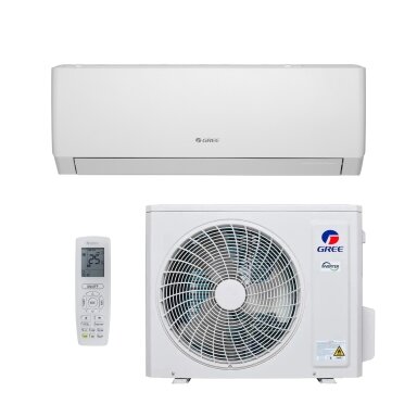 Gree Pular 2,5/2,8 kW Sieninis oro kondicionierius GWH09AGAXB-K6DNA1B/O - GWH09AGAXB-K6DNA1B/I