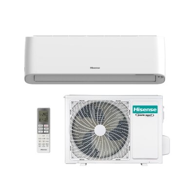 Hisense Energy Pro+ QG25VX0EG / QG25VX0EW 2.6/3.2 kW Sieninis šilumos siurblys oras-oras Hisense Energy Pro+ QG25VX0EG / QG25VX0EW 2.6/3.2 kW Sieninis šilumos siurblys oras-oras