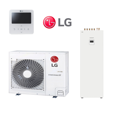 HU051MR/HN0913T LG Split su integruota vandens talpa šilumos siurblys oras-vanduo HU051MR/HN0913T LG Split su integruota vandens talpa šilumos siurblys oras-vanduo