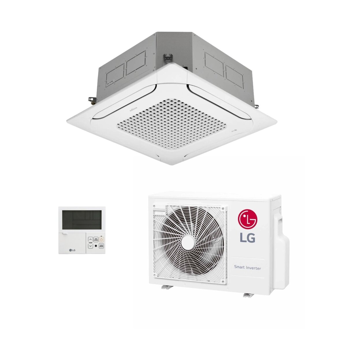 LG H Inverter UT12FH.NQ0 / UUA1.UL 3.4/4.1 kW kasetinis oro kondicionierius LG H Inverter UT12FH.NQ0 / UUA1.UL 3.4/4.1 kW kasetinis oro kondicionierius
