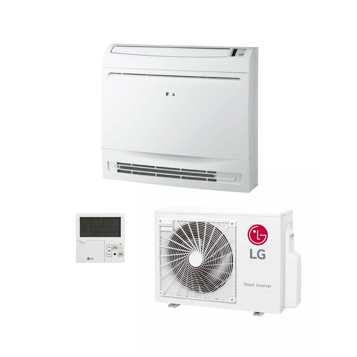 LG Standard Inverter UQ12F.NA0 / UUA1.UL0 3.5/4.0 kW konsolinis oro kondicionierius