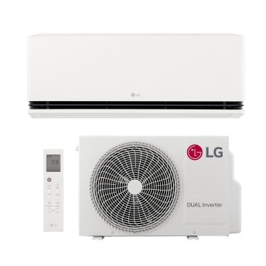 LG Dualcool AI Deluxe Soft Air P09SND, 2.5/3.2 kW oro kondicionierius LG Dualcool AI Deluxe Soft Air P09SND, 2.5/3.2 kW oro kondicionierius