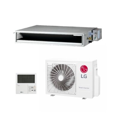 LG H Inverter UL12FH.N50 / UUA1.UL0 3.4/4.0 kW ortakinis žemo slėgio oro kondicionierius LG H Inverter UL12FH.N50 / UUA1.UL0 3.4/4.0 kW ortakinis žemo slėgio oro kondicionierius