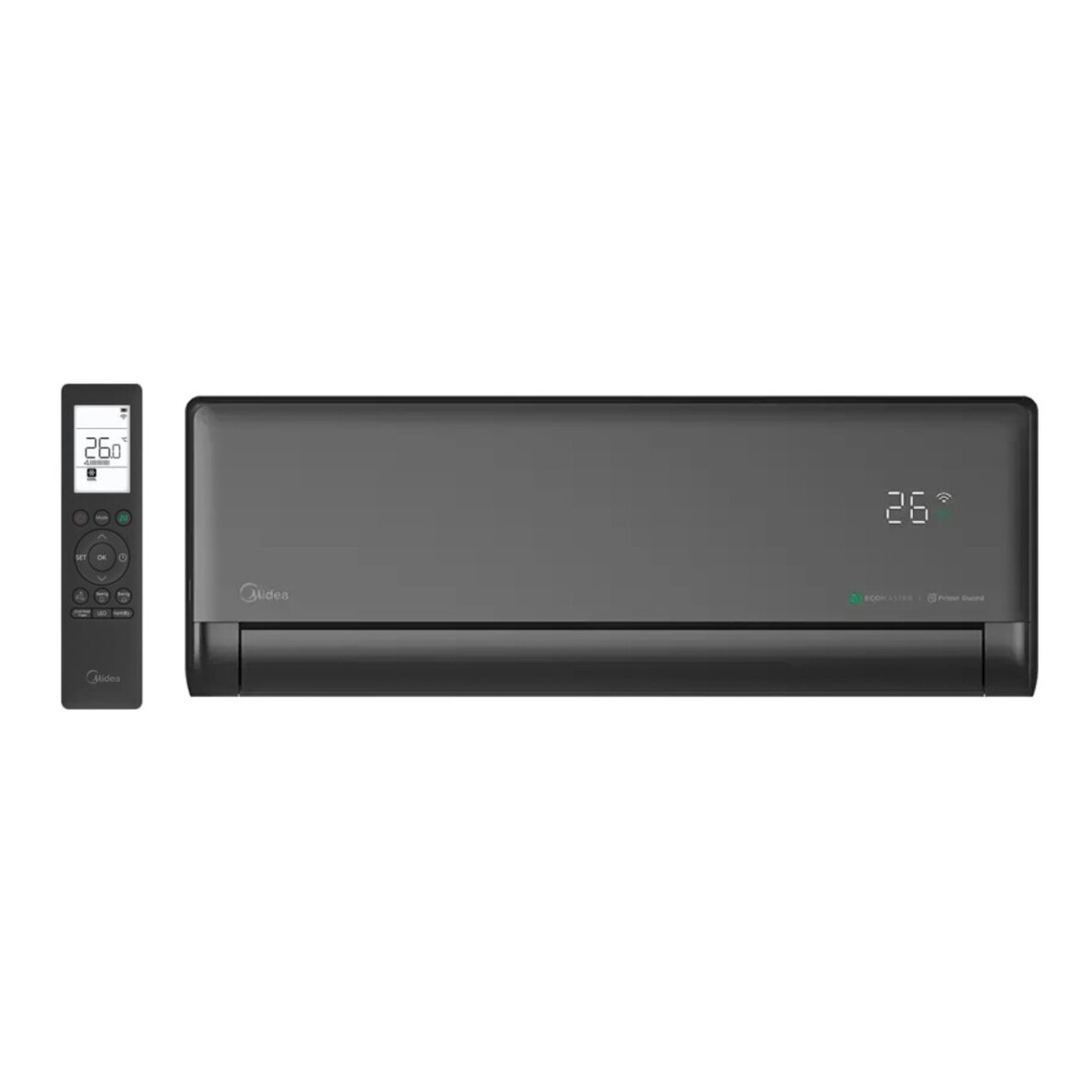 Midea Multi-split EZ EZB-12RD6-I 3.5/3.8 kW Sieninis vidinis blokas (antracito) 4 Midea Multi-split EZ EZB-12RD6-I 3.5/3.8 kW Sieninis vidinis blokas (antracito) 4