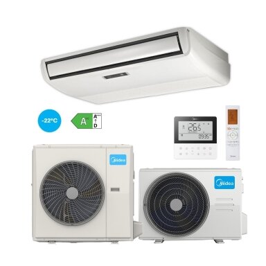 Midea Palubinis-grindinis 15.2/18.2 kW Šilumos siurblys oras-oras Midea Palubinis-grindinis 15.2/18.2 kW Šilumos siurblys oras-oras