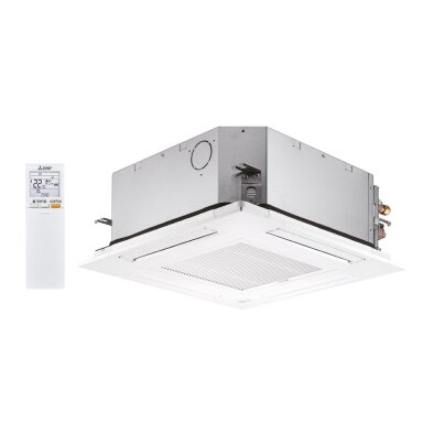 Mitsubishi Electric SLZ keturkryptė kasetė 2,5 kW multi-split tipo Mitsubishi Electric SLZ keturkryptė kasetė 2,5 kW multi-split tipo