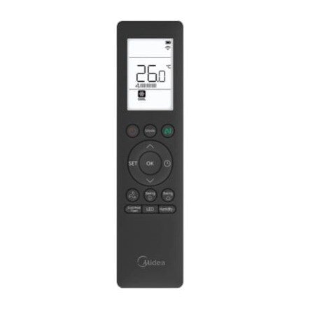 Midea EZ EZB-24RD6-I / EZ-24RD6H-O 7.0/7.5 kW Sieninis šilumos siurblys oras-oras (antracito) 3 Midea EZ EZB-24RD6-I / EZ-24RD6H-O 7.0/7.5 kW Sieninis šilumos siurblys oras-oras (antracito) 3