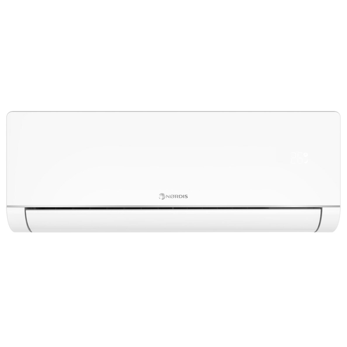 Nordis Galaxy NDI-G12TC1 / NDO-G12TC1 3,58/3,90 kW Sieninis šilumos siurblys oras-oras (baltas) 2