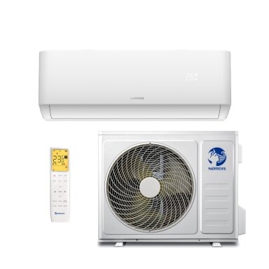 Nordis Orion Evo NDI-OE24TC1 / NDO-OE24TC1 7,00/7,10 kW Sieninis šilumos siurblys oras-oras (baltas) Nordis Orion Evo NDI-OE24TC1 / NDO-OE24TC1 7,00/7,10 kW Sieninis šilumos siurblys oras-oras (baltas)