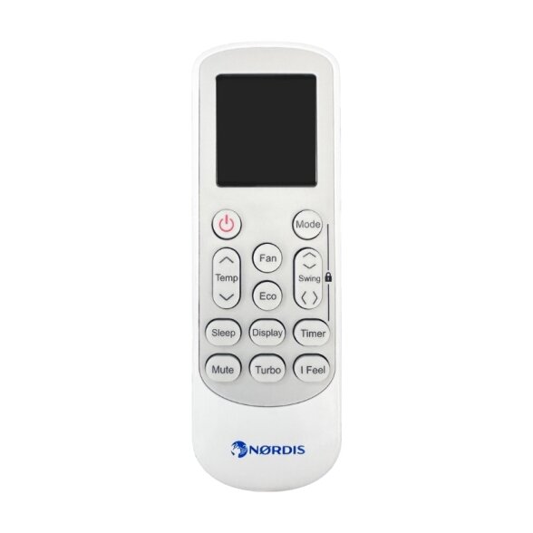 Nordis Sirius NDI-S12TC1B / NDO-S12TC2 3,40/3,42 kW Sieninis šilumos siurblys oras-oras (juodas) 5