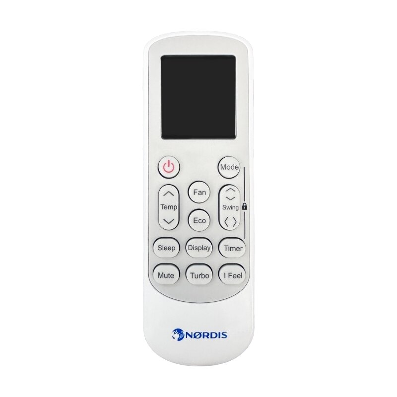 Nordis Sirius NDI-S12TC1B / NDO-S12TC2 3,40/3,42 kW Sieninis šilumos siurblys oras-oras (juodas) 5