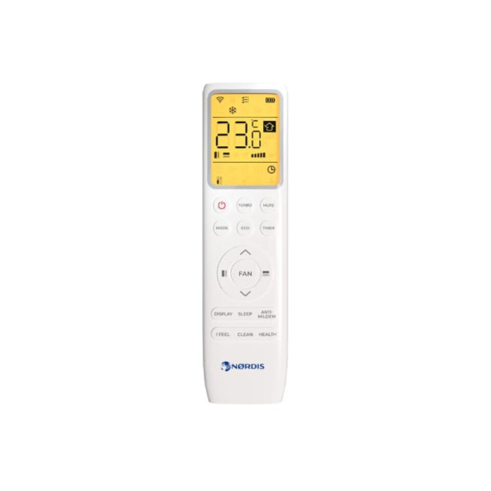 Nordis Orion Evo NDI-OE09TC1 / NDO-OE09TC1 2,61/3,32 kW Sieninis šilumos siurblys oras-oras (baltas) 4