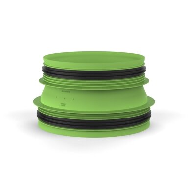 Plastikinė pereiga su tarpinėmis D200-D180 (M/M) Plastikinė pereiga su tarpinėmis D200-D180 (M/M)