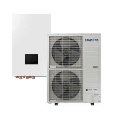 Samsung oras-vanduo EHS MONO 12 kW su AI hidromoduliu