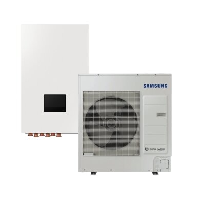 Samsung oras-vanduo EHS MONO 8 kW trifazis su AI hidromoduliu