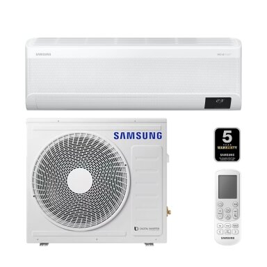 Samsung Windfree™ Deluxe Sieninis šilumos siurblys oras-oras 7,1 kW vienfazis Samsung Windfree™ Deluxe Sieninis šilumos siurblys oras-oras 7,1 kW vienfazis