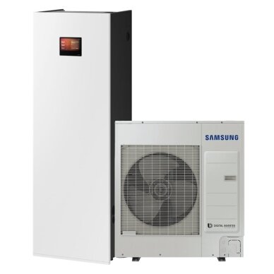 Samsung oras-vanduo ClimateHub AI 9 kW trifazis su 200L boileriu