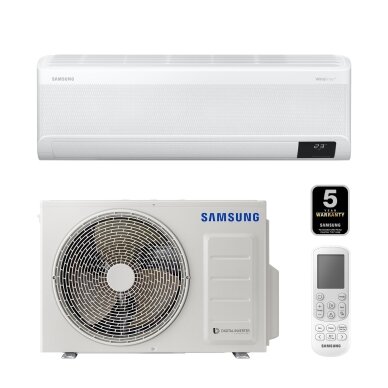 Samsung Windfree™ Deluxe Sieninis šilumos siurblys oras-oras 3,5 kW vienfazis