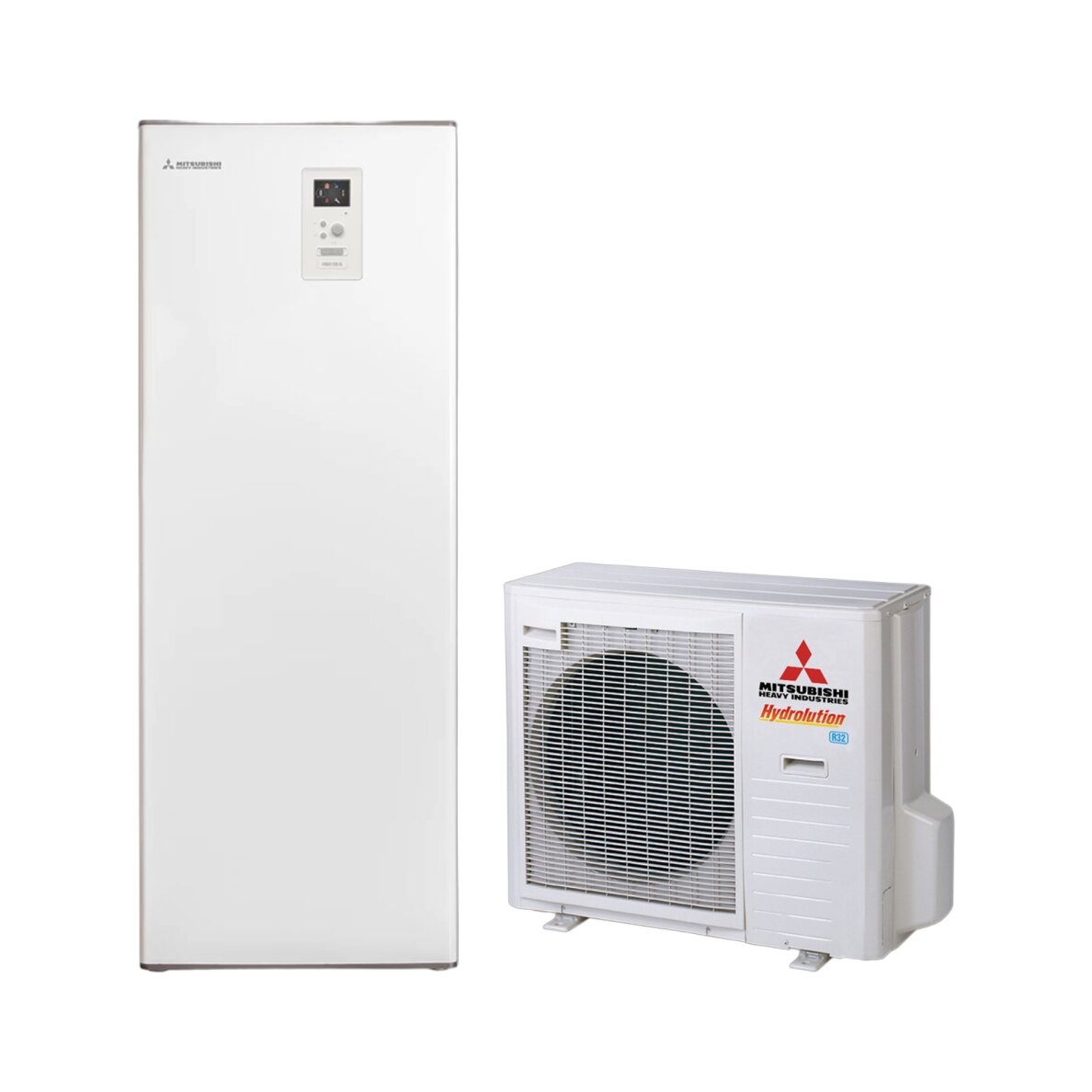 Šilumos siurblys oras-vanduo Mitsubishi Heavy Industries Hydrolution All-in-one 7,1 kW, su integruota 180 l talpa, HMA100-W / FDCW71VNX-W Šilumos siurblys oras-vanduo Mitsubishi Heavy Industries Hydrolution All-in-one 7,1 kW, su integruota 180 l talpa, HMA100-W / FDCW71VNX-W