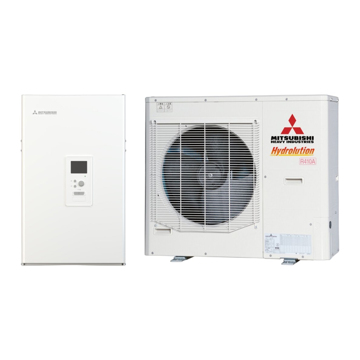 Šilumos siurblys oras-vanduo Mitsubishi Heavy Industries Hydrolution Hydrobox 10 kW, HMS100-W / FDCW100VNX-A