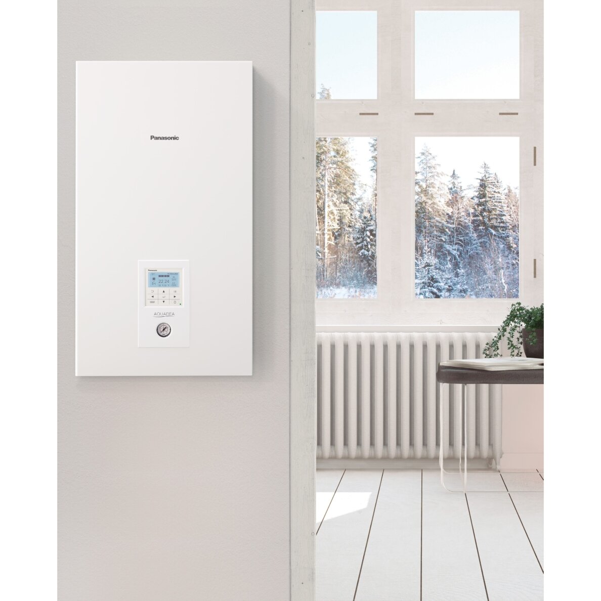 Šilumos siurblys oras-vanduo Panasonic Aquarea T-CAP Bi-Bloc H kartos 9 kW, trifazis, WH-SXC09H3E8 / WH-UX09HE8 3 Šilumos siurblys oras-vanduo Panasonic Aquarea T-CAP Bi-Bloc H kartos 9 kW, trifazis, WH-SXC09H3E8 / WH-UX09HE8 3