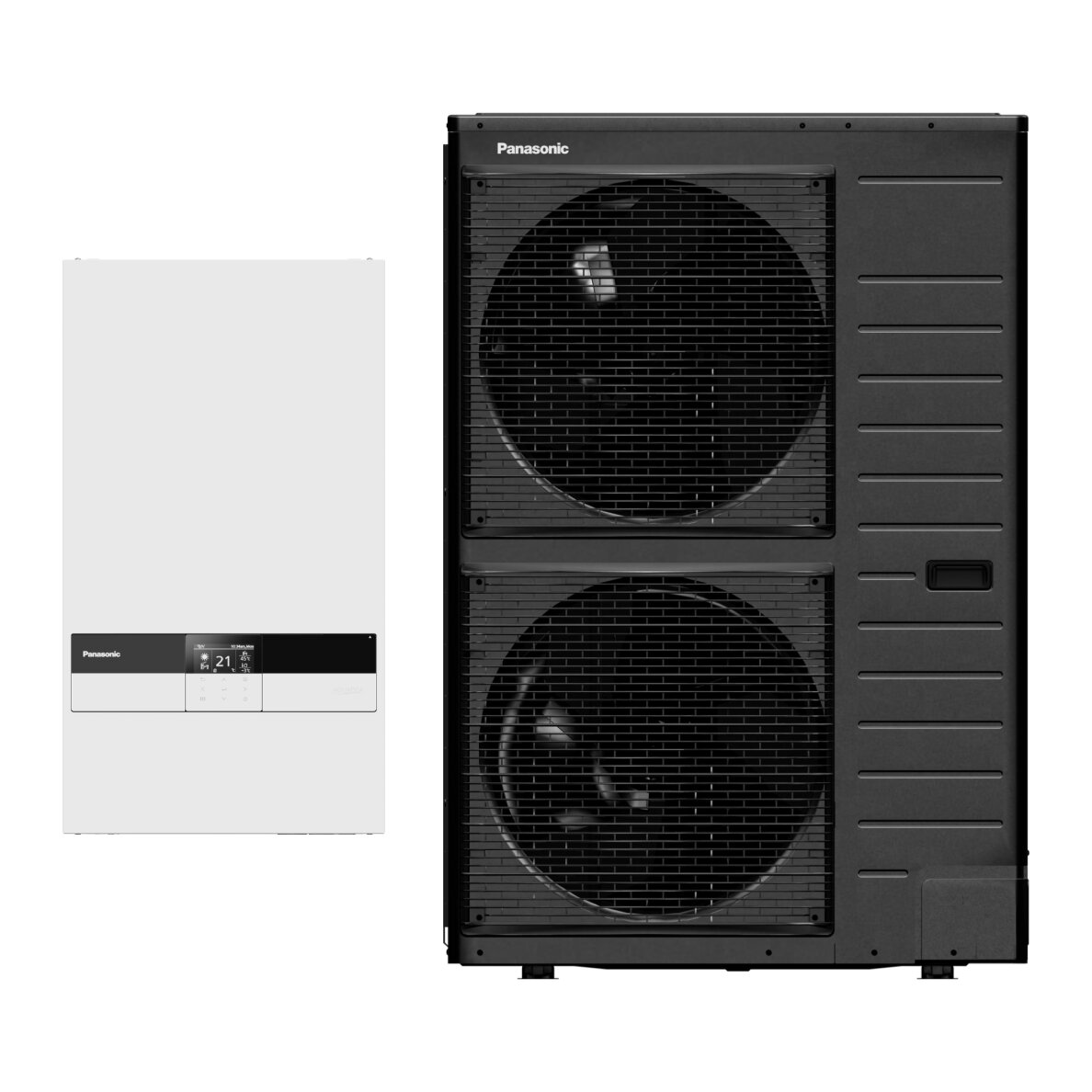 Šilumos siurblys oras-vanduo Panasonic Aquarea T-CAP Bi-Bloc K kartos 16 kW, trifazis, WH-SXC16K9E8 / WH-UXZ16KE8 Šilumos siurblys oras-vanduo Panasonic Aquarea T-CAP Bi-Bloc K kartos 16 kW, trifazis, WH-SXC16K9E8 / WH-UXZ16KE8
