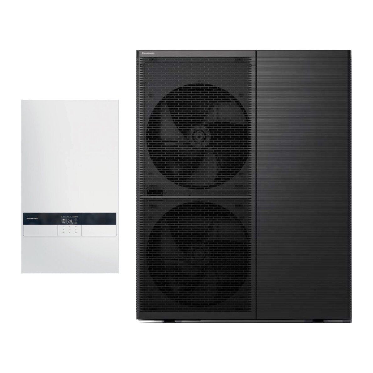 Šilumos siurblys oras-vanduo Panasonic Aquarea T-CAP Bi-Bloc M kartos 12 kW, trifazis, WH-SDC0316M9E8 / WH-WXG12ME8