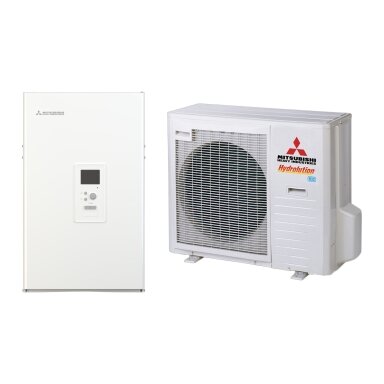 Šilumos siurblys oras-vanduo Mitsubishi Heavy Industries Hydrolution Hydrobox 7,1 kW, HMS100-W / FDCW71VNX-W Šilumos siurblys oras-vanduo Mitsubishi Heavy Industries Hydrolution Hydrobox 7,1 kW, HMS100-W / FDCW71VNX-W