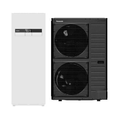 Šilumos siurblys oras-vanduo Panasonic Aquarea All in One K kartos 12 kW, trifazis, su integruota 185 l talpa, WH-ADC0912K9E8AN / WH-UDZ12KE8 Šilumos siurblys oras-vanduo Panasonic Aquarea All in One K kartos 12 kW, trifazis, su integruota 185 l talpa, WH-ADC0912K9E8AN / WH-UDZ12KE8