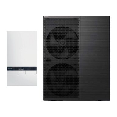 Šilumos siurblys oras-vanduo Panasonic Aquarea T-CAP Bi-Bloc M kartos 9 kW, trifazis, WH-SDC0316M9E8 / WH-WXG09ME8 Šilumos siurblys oras-vanduo Panasonic Aquarea T-CAP Bi-Bloc M kartos 9 kW, trifazis, WH-SDC0316M9E8 / WH-WXG09ME8