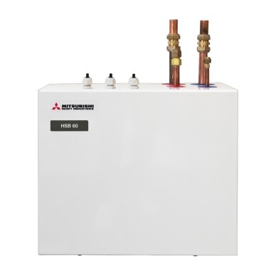 Šilumos siurblys oras-vanduo Mitsubishi Heavy Industries Hydrolution Flexible 14 kW, su 500 l talpa, HSB140 / FDCW140VNX-A / PT500 Šilumos siurblys oras-vanduo Mitsubishi Heavy Industries Hydrolution Flexible 14 kW, su 500 l talpa, HSB140 / FDCW140VNX-A / PT500