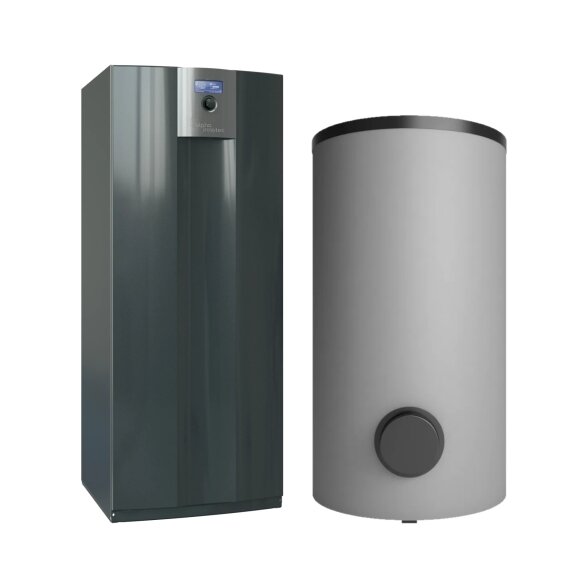 Šilumos siurblio komplektas žemė-vanduo Alpha Innotec Alterra inverterinis 12 kW, trifazis, su pasyviu vėsinimu ir vandens šildytuvu, SWCV 122K3 + WWS 303 Šilumos siurblio komplektas žemė-vanduo Alpha Innotec Alterra inverterinis 12 kW, trifazis, su pasyviu vėsinimu ir vandens šildytuvu, SWCV 122K3 + WWS 303
