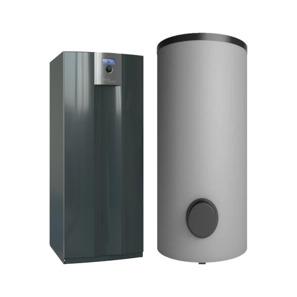 Šilumos siurblio komplektas žemė-vanduo Alpha Innotec Alterra inverterinis 16 kW, trifazis, su pasyviu vėsinimu ir vandens šildytuvu, SWCV 162K3 + WWS 405 Šilumos siurblio komplektas žemė-vanduo Alpha Innotec Alterra inverterinis 16 kW, trifazis, su pasyviu vėsinimu ir vandens šildytuvu, SWCV 162K3 + WWS 405