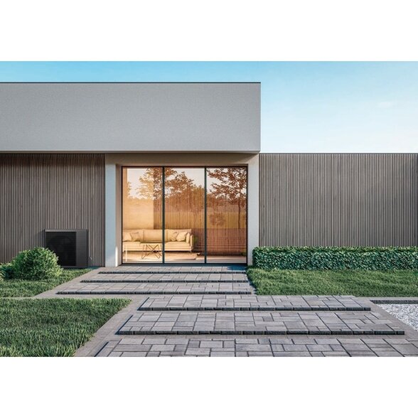 Šilumos siurblys oras-vanduo Panasonic Aquarea Bi-Bloc K kartos 7 kW, WH-SDC0309K3E5 / WH-UDZ07KE5 5