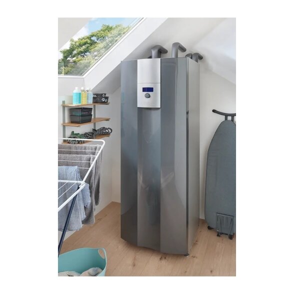Šilumos siurblys žemė-vanduo Alpha Innotec Alterra inverterinis 12 kW, trifazis, su integruota 178 l talpa, WZSV 122H3M 3