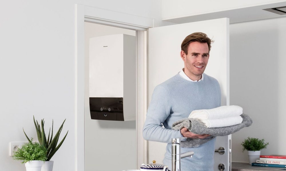 Daikin Altherma 3 R 12,44 kW - Kompaktiškas sieninis blokas